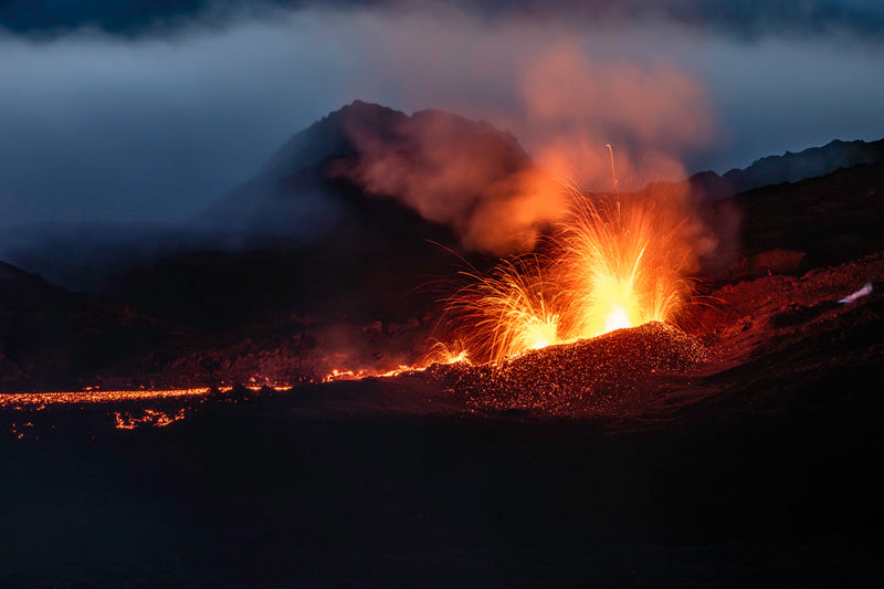 Photo du volcan